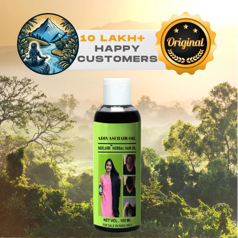 Adivasi Neelgiri Herbal Hair Oil