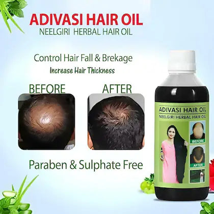 Adivasi Neelgiri Herbal Hair Oil